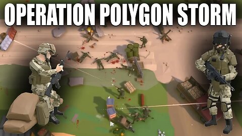 Side Scrolling Strategy RTS | Operation Polygon Demo Gameplay