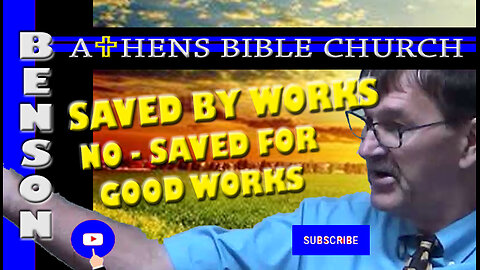 Working for God means Saved for Good Works | 1 Thessalonians 5:12-15 | Athens Bible Church