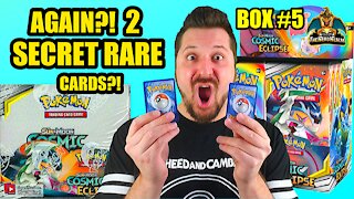 Cosmic Eclipse Booster Case (Box 5) | Charizard Hunting | Pokemon Opening