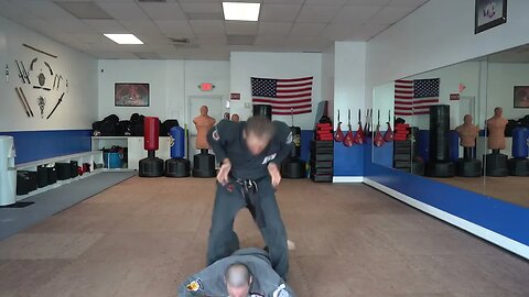 An example of the American Kenpo technique Leap of Death