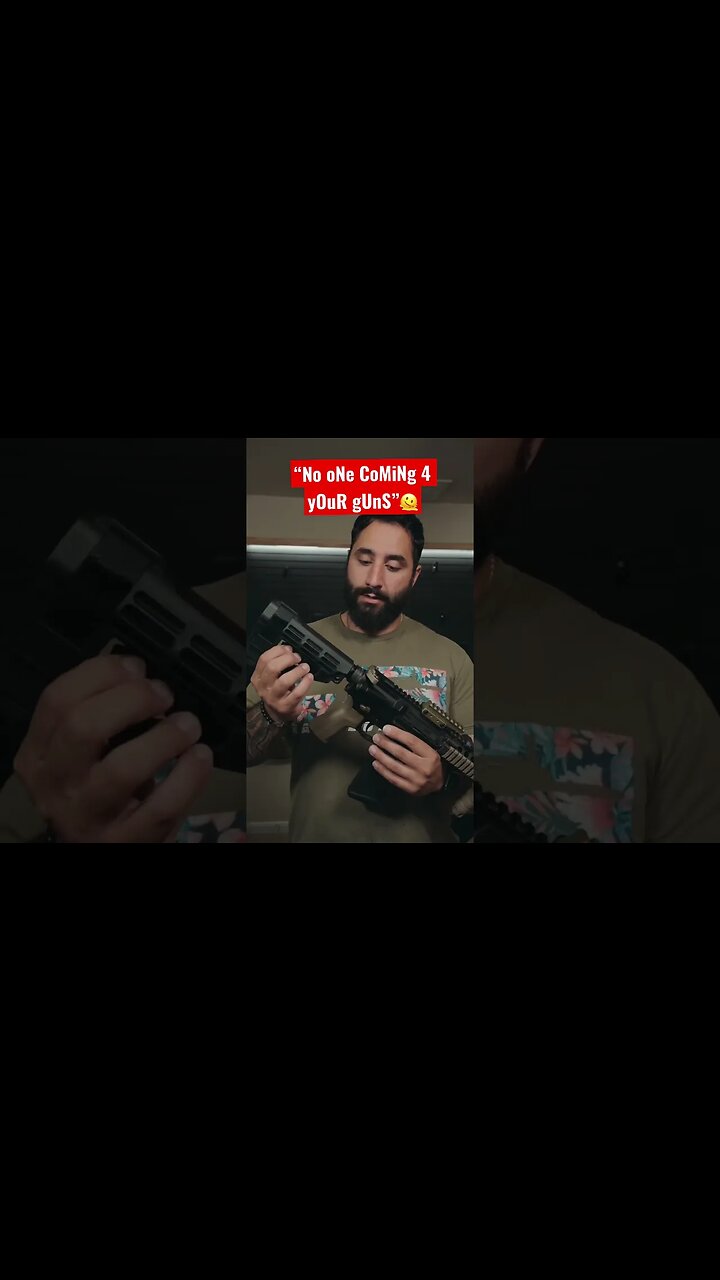 “No oNe iS CoMiNg fOr YoUr gUnS”🫠