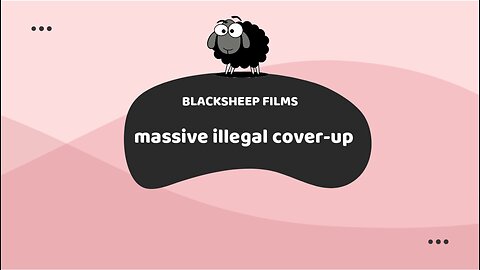 massive ILLEGAL cover-up
