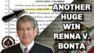 Another HUGE 2A Victory In California Renna V. Bonta