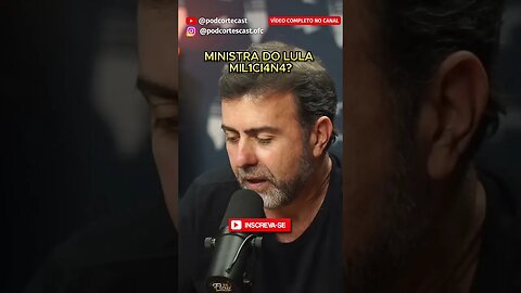 MINISTRA DO LULA MIL1CI4N4? #shorts #marcelofreixo #lula #milicia #miliciano