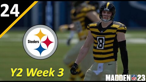 Rushing Defense Struggles While With Henry in Town l Madden 23 Pittsburgh Steelers Franchise Ep. 24