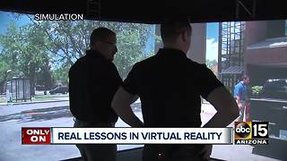 Tempe company creating virtual reality training for police