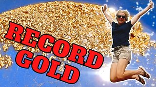 I broke my GOLD RECORD!!! Let the Gold Rush begin!!