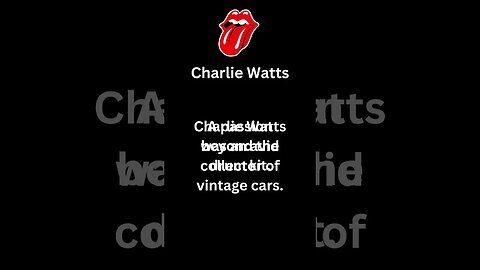 10 Rocking with the Stones Bite sized Insights: Charlie Watts #shorts #rollingstones #charliewatts
