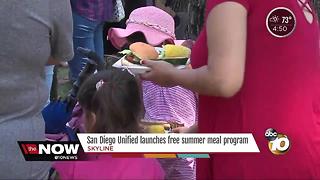 Free summer lunch program starts