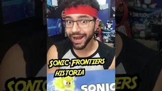 Historia e ORIGEM de Sonic Frontiers #shorts
