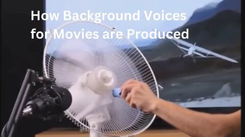 How Background Voices for Movies are Produced | Background Voices for Movies
