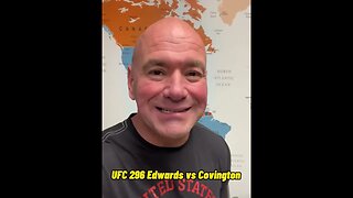 Dana White announces Edwards vs Covington, Wonderboy Vs Rakhmonov and Pimblett vs Ferguson