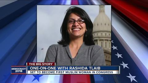 Rashida Tlaib becomes first Muslim American to serve in Congress