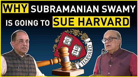 Why Subramanian Swamy is going to sue Harvard. Talk on Snakes in the Ganga