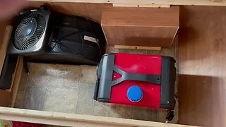 Installing a diesel heater in the tent camper