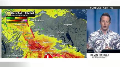 Smoky skies impacting summer storms across the Prairies