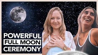LIVE Full Moon Ritual | Manifest with the Energy of the Moon [Do This Now]