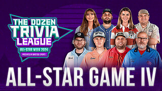 4th Annual All-Star Game (Team Fran vs. Team Nick) | All-Star Week 2024 - The Dozen Trivia League