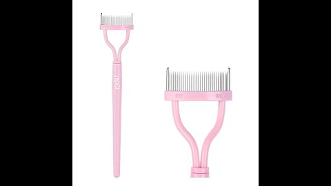 Eyelash Mascara Brush and Comb Lash Separator With Comb