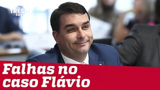 Promotoria comete falhas na quebra de sigilo de Flávio Bolsonaro