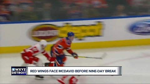 Dylan Larkin talks Connor McDavid