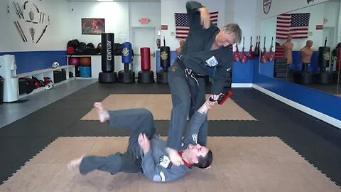 An example of the American Kenpo technique Twisted Rod