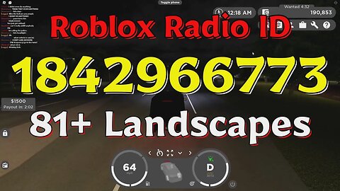 Landscapes Roblox Radio Codes/IDs