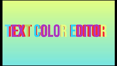 text colors Inkscape design