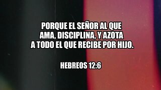 El Señor a quien ama, disciplina #devocional #devocionaldiario #jesuscristo