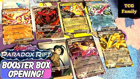 Paradox Rift Booster Box Opening - TCG Son Video!