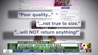 Discount fashion sites: Here's what you may get