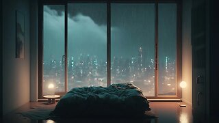 15 Minutes of Gentle Night Rain | Rain Sounds Reduce Anxiety, Sleep and Meditation