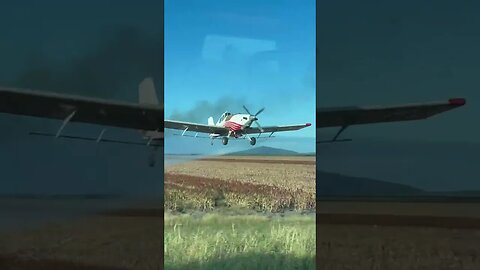 Crop duster vs Fast Train.