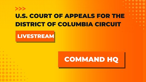 Command HQ: U.S. Court of Appeals for the D.C. Circuit Presidential Immunity Live Stream