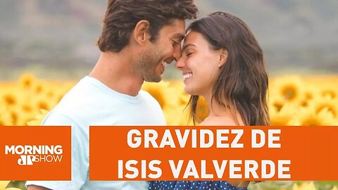 Gravidez gera mal-estar entre Isis Valverde e Leo Dias