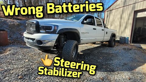 New Truck Has Electrical Issues & Needs A Steering Stabilizer | Luckily I Keep Parts In Stock 😎
