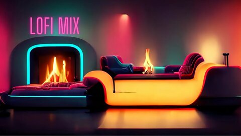 Lo-fi Mix for Study or Relaxation in the Neon Room! Enjoy!