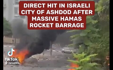 Direct Hit On Israeli Shitty