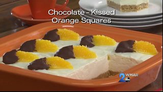 Mr. Food - Chocolate Kissed Orange Squares