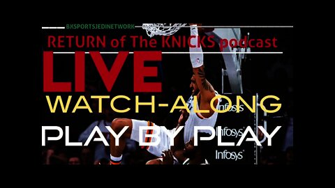 🔴LIVE #KNICKS VS #PACERS WATCH ALONG & PLAY BY PLAY #KNICKSFollowParty