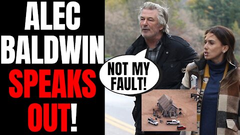 Alec Baldwin Speaks To Media, Shifts The Blame For Rust In TERRIBLE Speech To Reporters