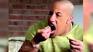 Dominic Toretto eating Sphaguetti - AI. #vindiesel #fastandfurious @historyoftheworld852