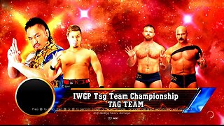 Wrestle Kingdom 17 Bishamon vs FTR for the IWGP Tag Team Championship