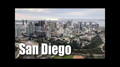 Downtown San Diego from the air