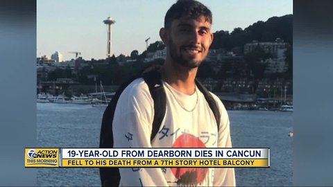 19-year-old from Dearborn dies in Cancun