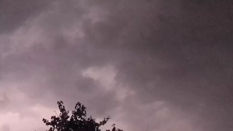 Just a major thunderstorm in the Chicago north suburbs July 12, 2017 Timelapse