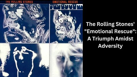 The Rolling Stones' Emotional Rescue: A Remarkable Triumph over Adversity#shorts #rollingstones