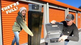 MULTIPLE ABANDONED SAFES FOUND IN A STORAGE UNIT!