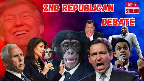 Second Republican Presidential Debate Live #reaction #GOP