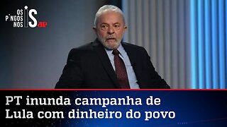 PT abre o cofre e libera R$ 122 milhões do fundão eleitoral para Lula